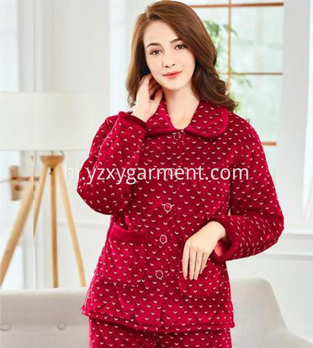 Set Knit Women Pajamas